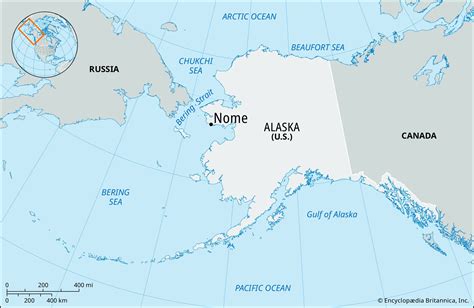 Nome | Alaska, Map, & Population | Britannica