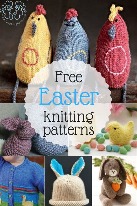 Free Easter knitting patterns