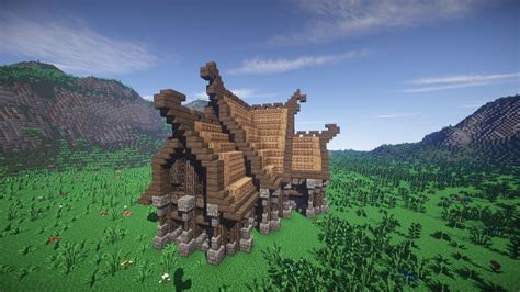 Viking Town Hall Minecraft Project