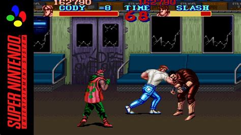 FINAL FIGHT Snes Gameplay #2 - YouTube