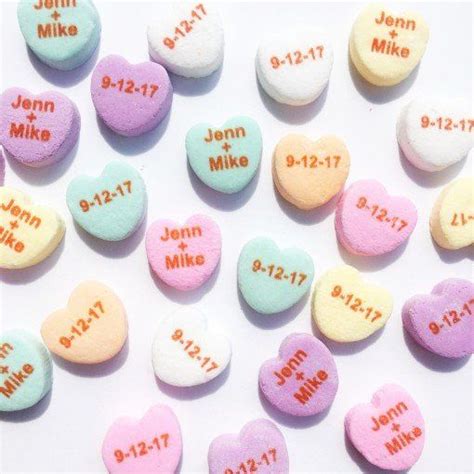 Custom Candy Hearts: 3 lb bag (1000 hearts) | Custom candy ...