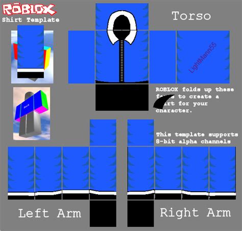 Roblox Shirt Template Already Done