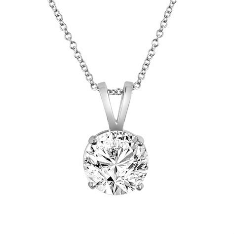 DIAMOND SOLITAIRE PENDANT .50CT - Beard's Diamonds