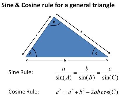 Trigonometry - Sine and Cosine rule. Most schools use SOHCAHTOA and ...