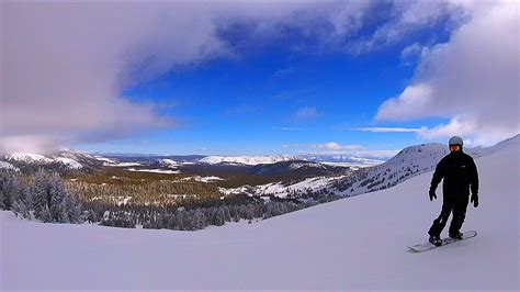 Mammoth Mountain Snowboarding, Cali (GoPro Session) - YouTube