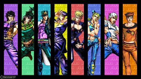 Jojo's Bizarre Adventure All Characters Wallpapers - Wallpaper Cave