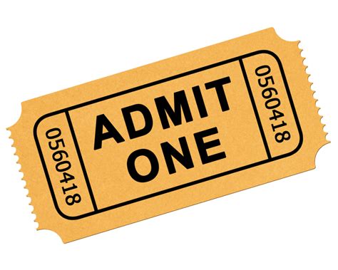 Ticket clipart, Ticket Transparent FREE for download on WebStockReview 2024