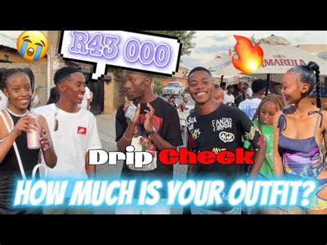 HOW MUCH IS YOUR OUTFIT?😭🔥PORANGI FILL UP|DRIP CHECK| KAGISO MKHULISI # ...