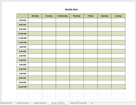 Free Weekly Planner Template Goodnotes - Printable Word Searches