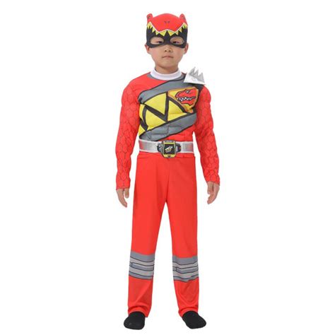 Power Ranger Red Ranger Dino Charge Costume - Boys Classic Red Ranger ...