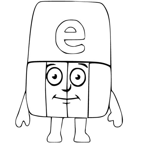 46 Alphablocks Coloring Pages - ColoringPagesOnly.com