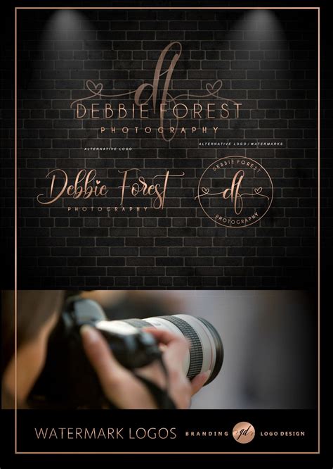 Watermark Logo Photography Logo Branding package Signature | Etsy