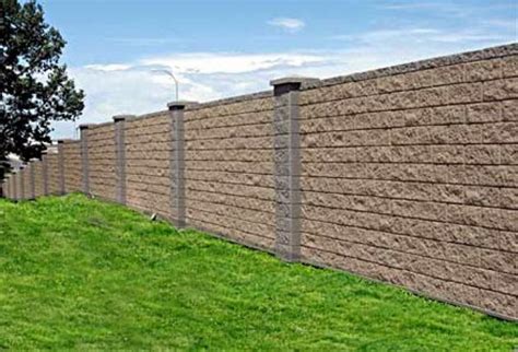 Different Types Of Fences | Cinder block walls, Concrete block walls ...