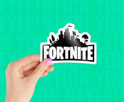 Fortnite Battle logo Sticker – Stickkar.in