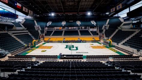 Baylor MBB plays their first game in Foster Pavilion vs. Cornell ...