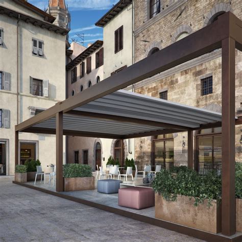 Rialto Retractable Roof Pergola - Arccan Shade Structures Ltd