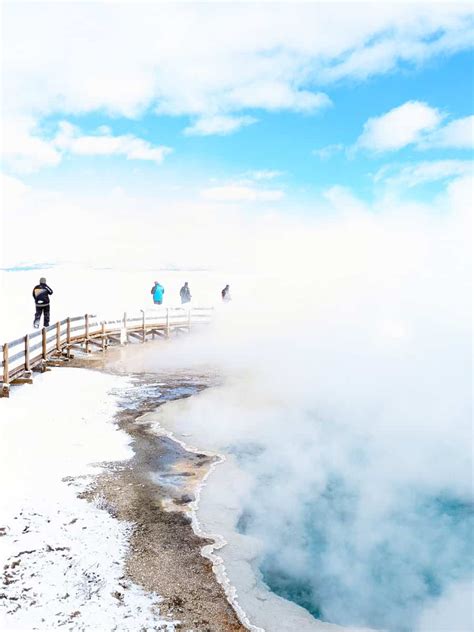 7 Yellowstone Hot Springs & Geysers To Visit In Winter