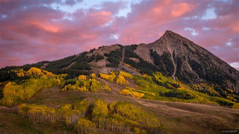 Mt Crested Butte Autumn Sunset | Crested Butte, Colorado | Mountain ...