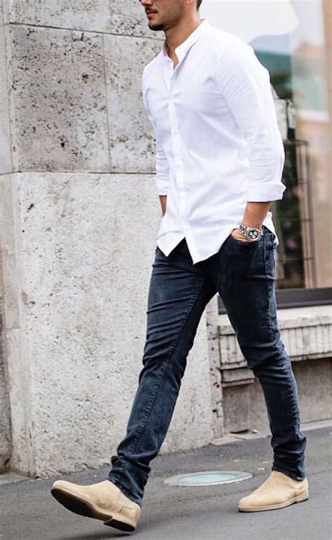 Men's Style Guide: How to Wear Chelsea Boots and Jeans | Mens work ...