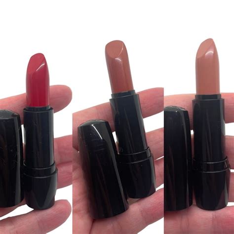 Lancome | Makeup | Lancome Color Design Lipstick Set Of 3 Red Stiletto ...