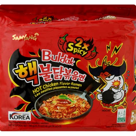 4x Korean Samyang Buldak Spicy Hot Chicken Flavor Ramen Instant Noodle ...