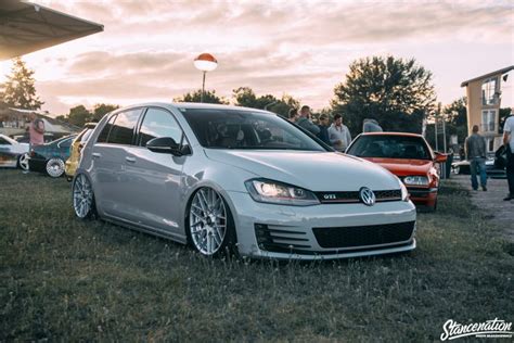 StanceNation, Stance, Vehicle, Car, Volkswagen, Volkswagen Golf mk7, VW ...