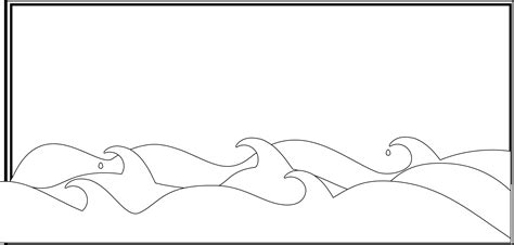 Ocean Water Waves Coloring Pages Coloring Pages