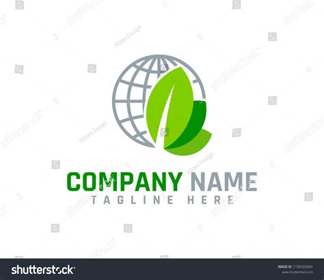 Green World Logo Design | World logo design, World logo, Logo design