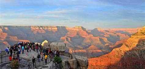 sunset and sunrise at grand canyon