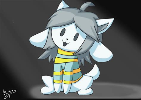 Temmie by Leypox on DeviantArt