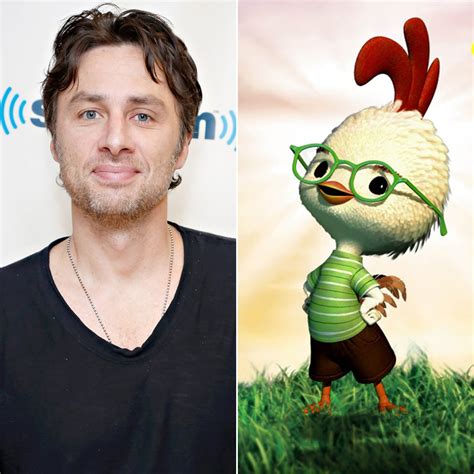 Zach Braff: Chicken Little in Chicken Little | Celebrities Who Voiced ...