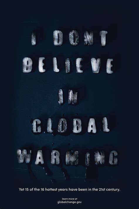 Climate Change Awareness Posters :: Behance