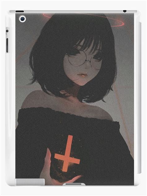 "Aesthetic Anime Girl Pfp ,SAD JAPANESE ANIME AESTHETIC" iPad Case ...