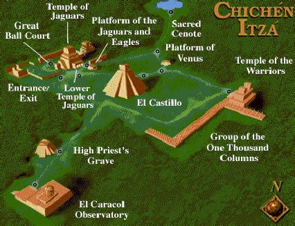 Chichen Itza Maps | Where is Chichen Itza | Mayan Ruins | Chichen Itza