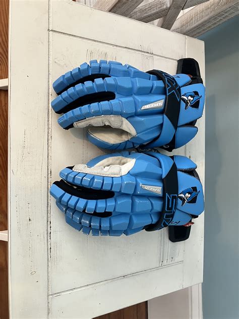 Custom Team Issued STX Surgeon RZR Lacrosse Gloves - Johns Hopkins ...