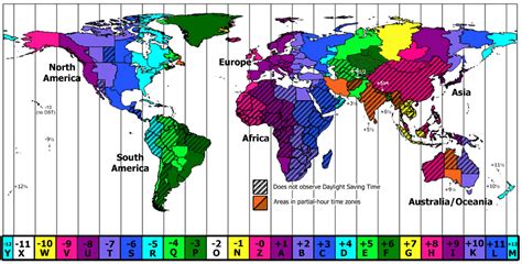 World Time Zones Map With Names - Spring 2024 Trends