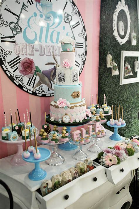 Kara's Party Ideas Alice in Wonderland Birthday Party | Kara's Party Ideas