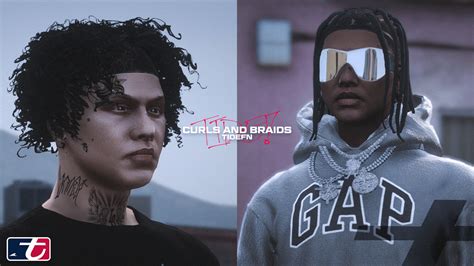 Curls And Braids Hair Pack For MP Male - GTA5-Mods.com