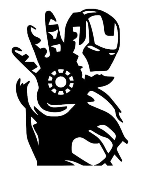 Iron Man Silhouette Iron Man Clipart Iron Man Svg Png | The Best Porn ...