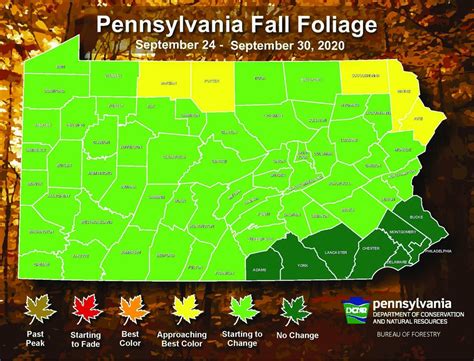 Why does Pennsylvania have the longest fall foliage season on Earth ...