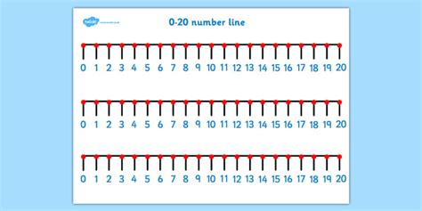 Number Line to 20 (teacher made)