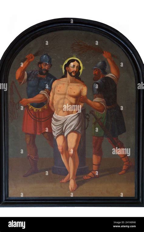 Flagellation of Christ Stock Photo - Alamy