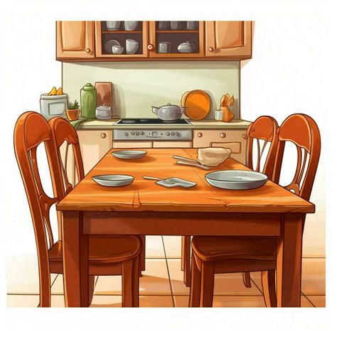 Cartoon Dining Room Stock Photos, Images and Backgrounds for Free Download