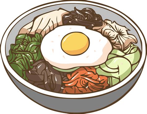 Bibimbap png graphic clipart design 20001021 PNG