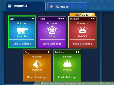 How to Play the Daily Challenges in Microsoft’s Solitaire Collection App