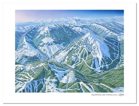 Yellowstone Club Ski Map | by James Niehues