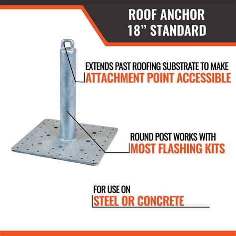 ROOF ANCHOR 18″ STANDARD