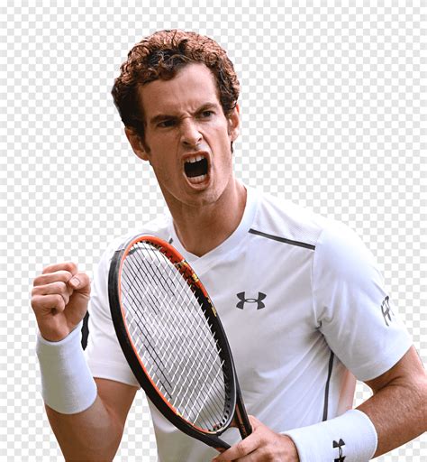 Andy Murray, segurando a raquete de tênis, Andy Murray 2017 Wimbledon ...