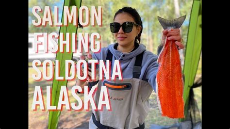 Salmon Fishing in Soldotna Alaska | Catch and Cook - YouTube