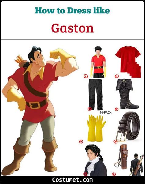 Gaston (Beauty and the Beast) Costume for Halloween